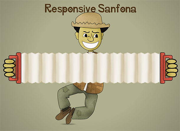 responsive sanfona