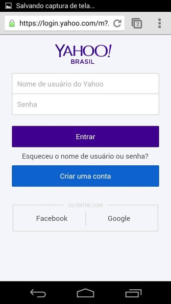 Como entrar no Yahoo com login e senha 