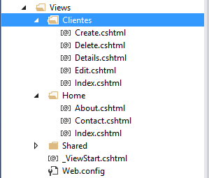 Figura 16 – Views do Cliente.