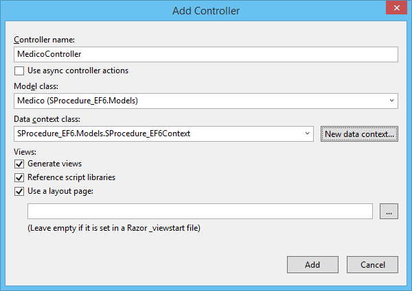 Figura 7 – Informações para o Controller