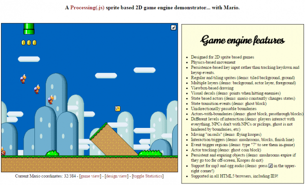 Figura 2: Mario em 2D.
