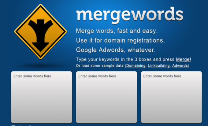 Mergewords