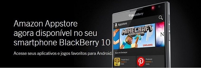 Atualização Do BlackBerry OS Incorpora Amazon Appstore | IMasters