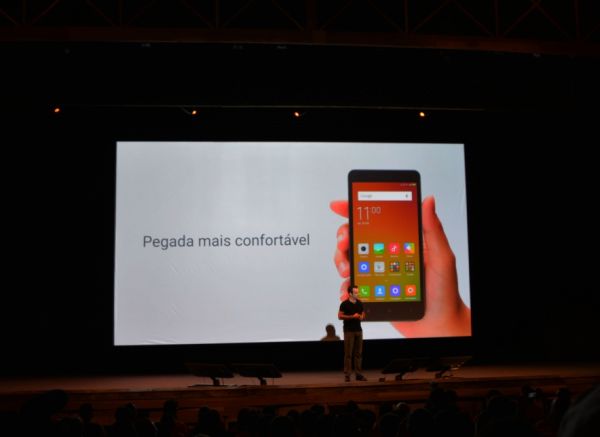 Hugo Barra, vice-presidente da Mi, durante lançamento da marca no Brasil