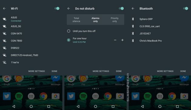 Fim da ativação rápida do Wi-Fi e Bluetooth não foi bem recebida pelos beta testers do Android N