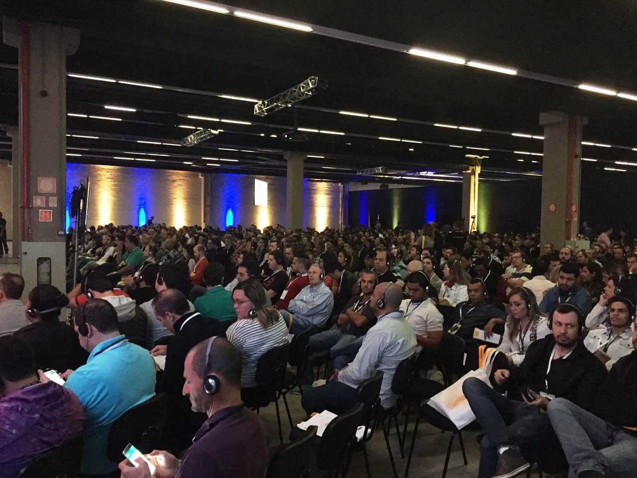 Auditório do Mercado Livre Developers Conference 2016
