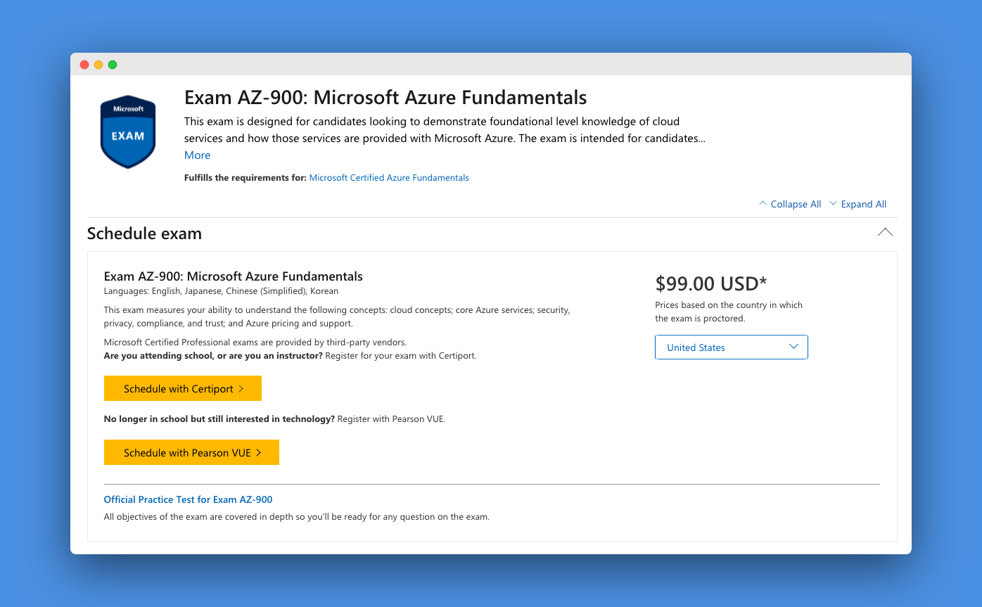 AZ 900 Microsoft Azure Fundamentals: Como se preparar em 5 dias