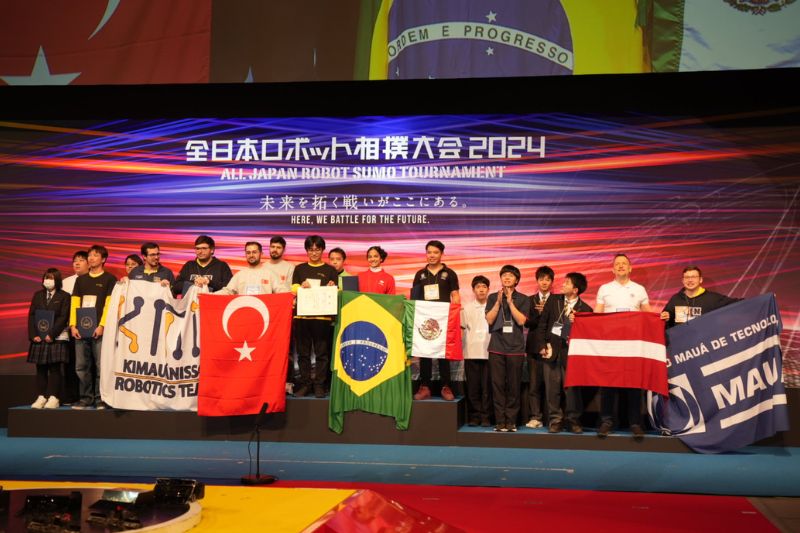 Equipe de Robótica do Instituto Mauá de Tecnologia é destaque em competição no Japão