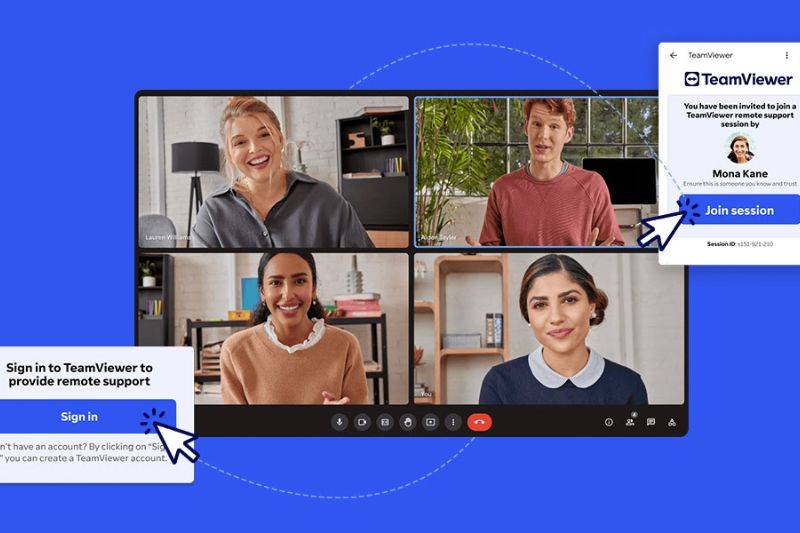 TeamViewer incorpora suporte remoto diretamente ao Google Meet