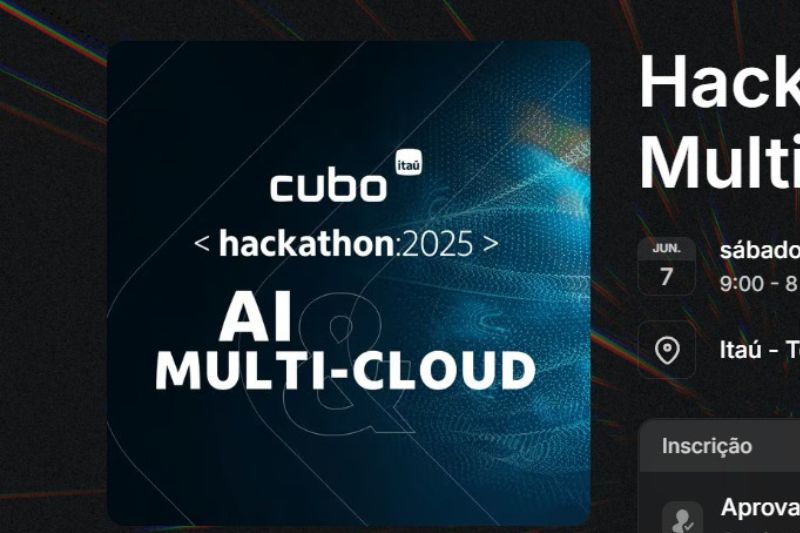 Cubo Itaú promove hackathon de Inteligência Artificial e multi-cloud para formar talentos e apoiar soluções inovadoras no Brasil