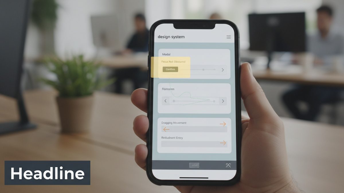 How to audit the new WCAG 2.2 criteria in your design system