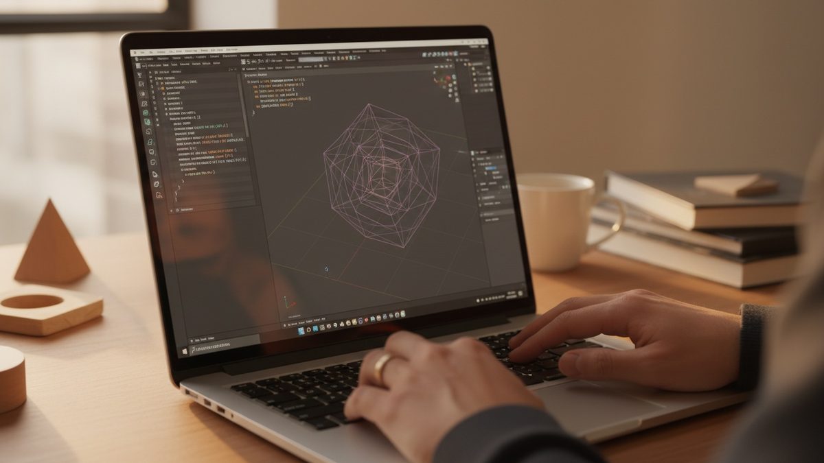 Como usar o Blender com agentes de código no macOS para automação criativa