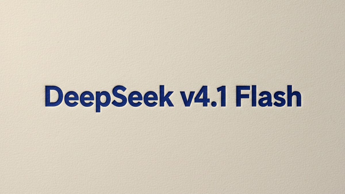 DeepSeek v4.1 Flash launches cheaper and outperforms v4 Pro, company says