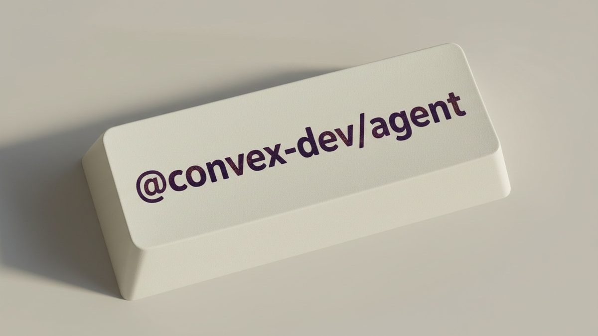 Convex gets official agent component with built-in memory and RAG