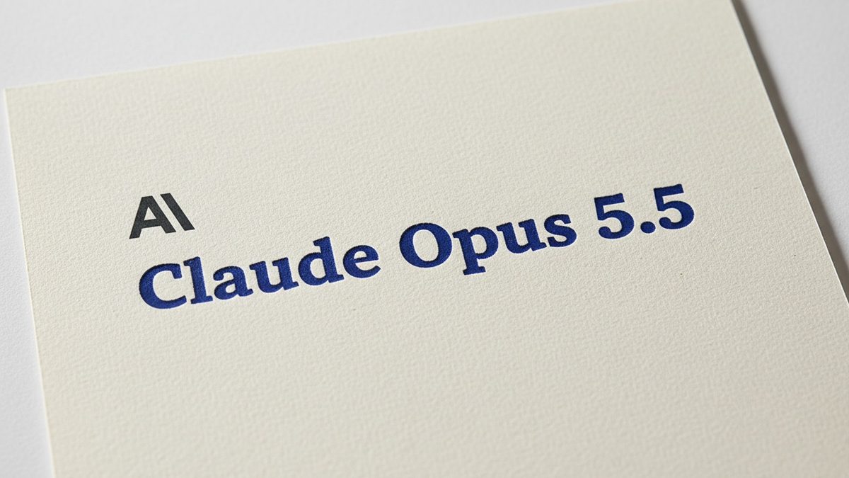 Anthropic Launches Claude Opus 5.5 With 40% Lower Inference Cost