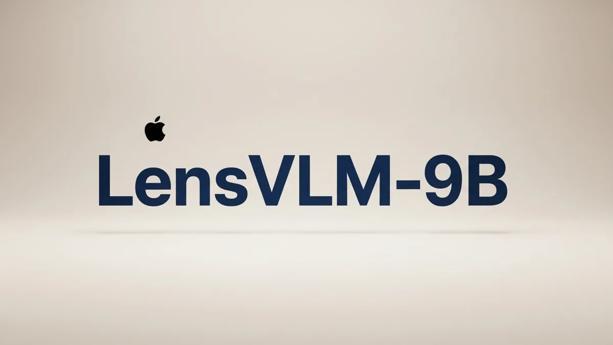 LensVLM-9B, da Apple, comprime documentos longos em imagens e expande só o que interessa