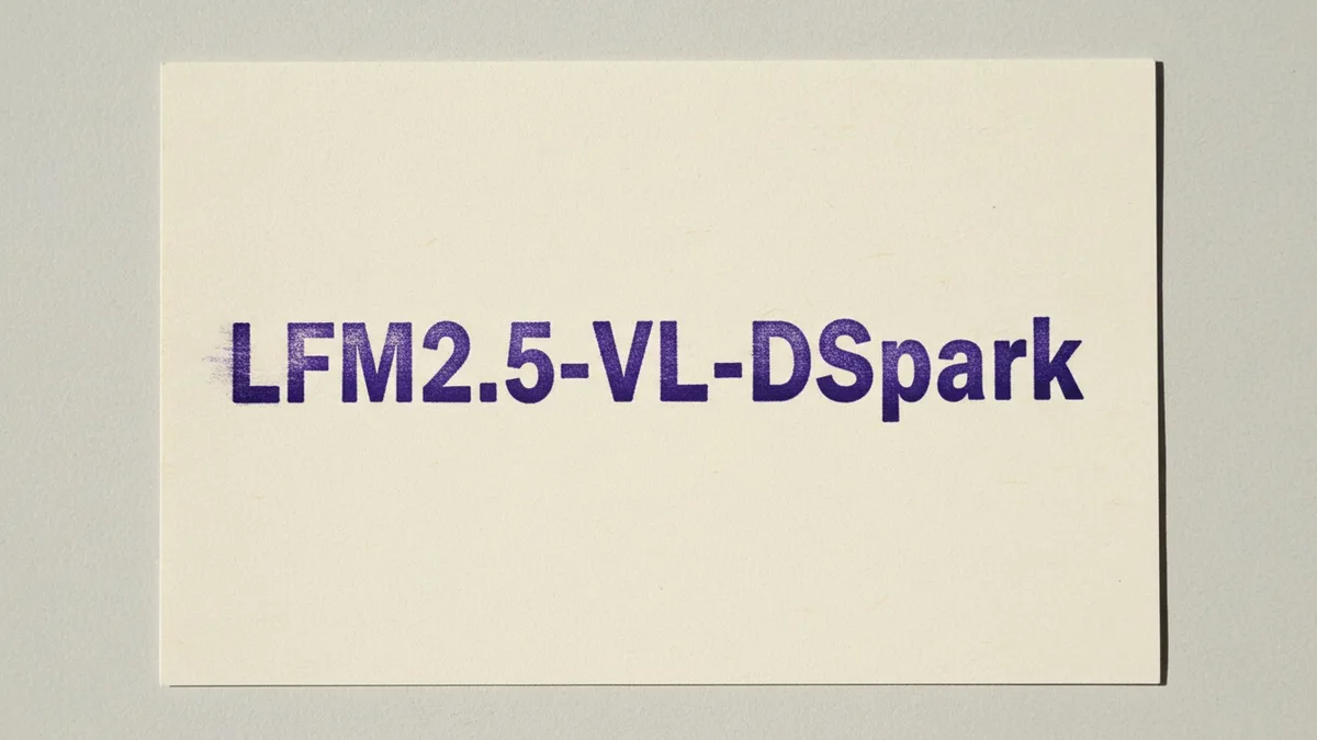 LFM2.5-VL-DSpark reduz latência de modelos de visão-linguagem em até 3,13x