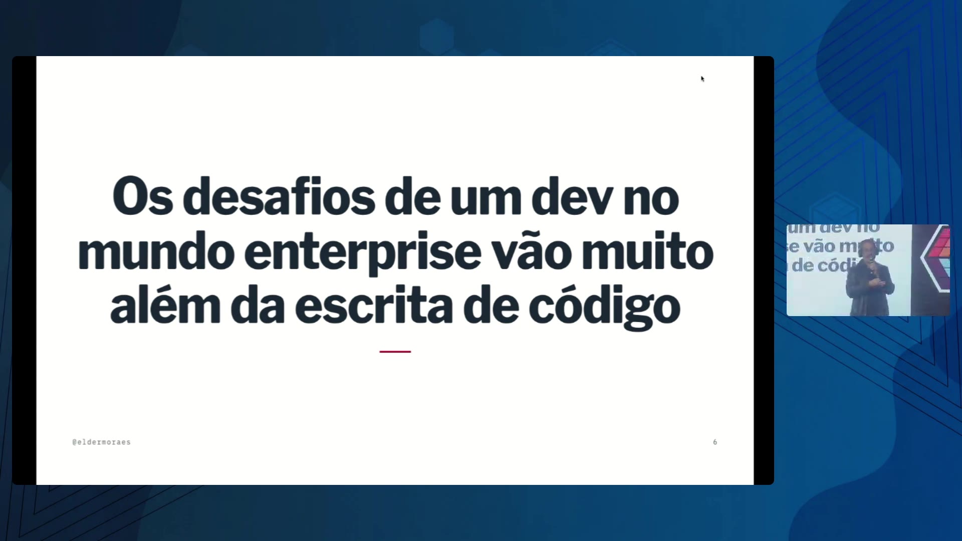 Na tela do Stadium