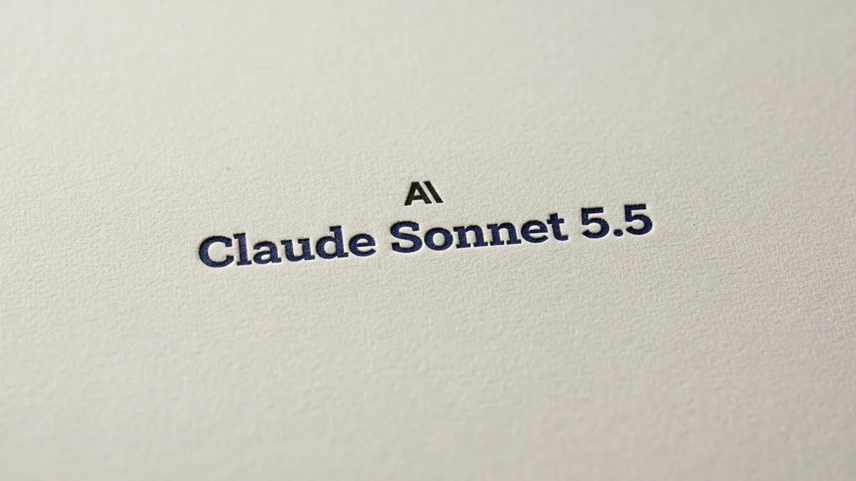 Anthropic lança Claude Sonnet 5.5, mais rápido e mais barato que a versão anterior