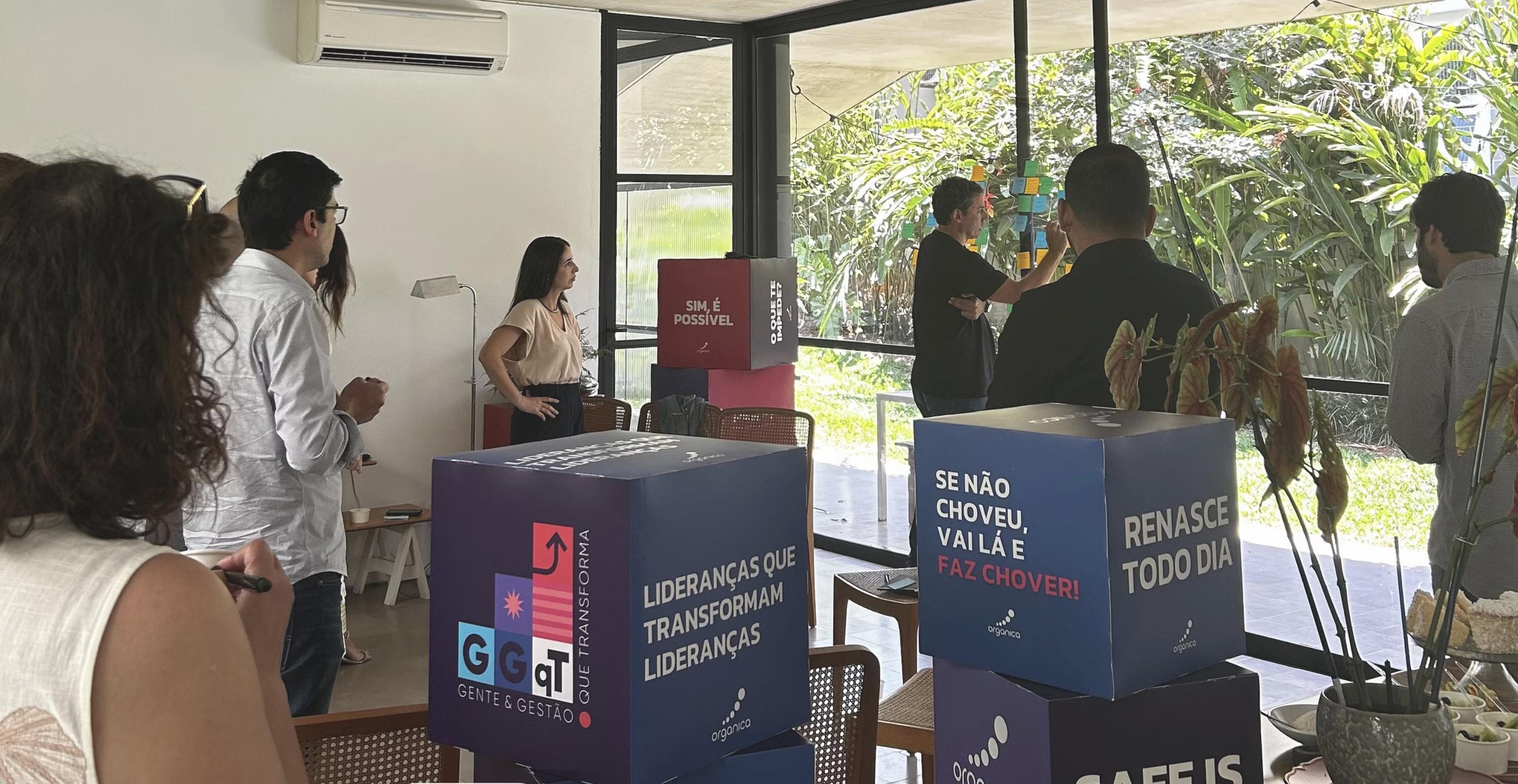 Roni Bueno, durante imersão com lideranças