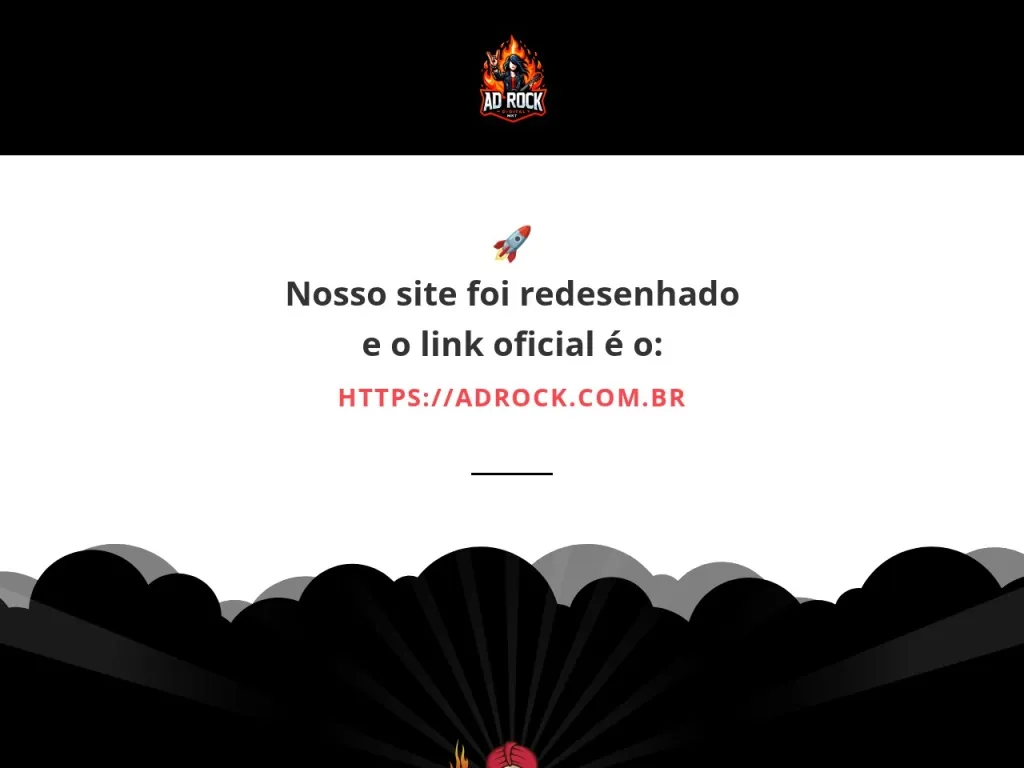 Página inicial do site de Ad Rockers Digital Marketing