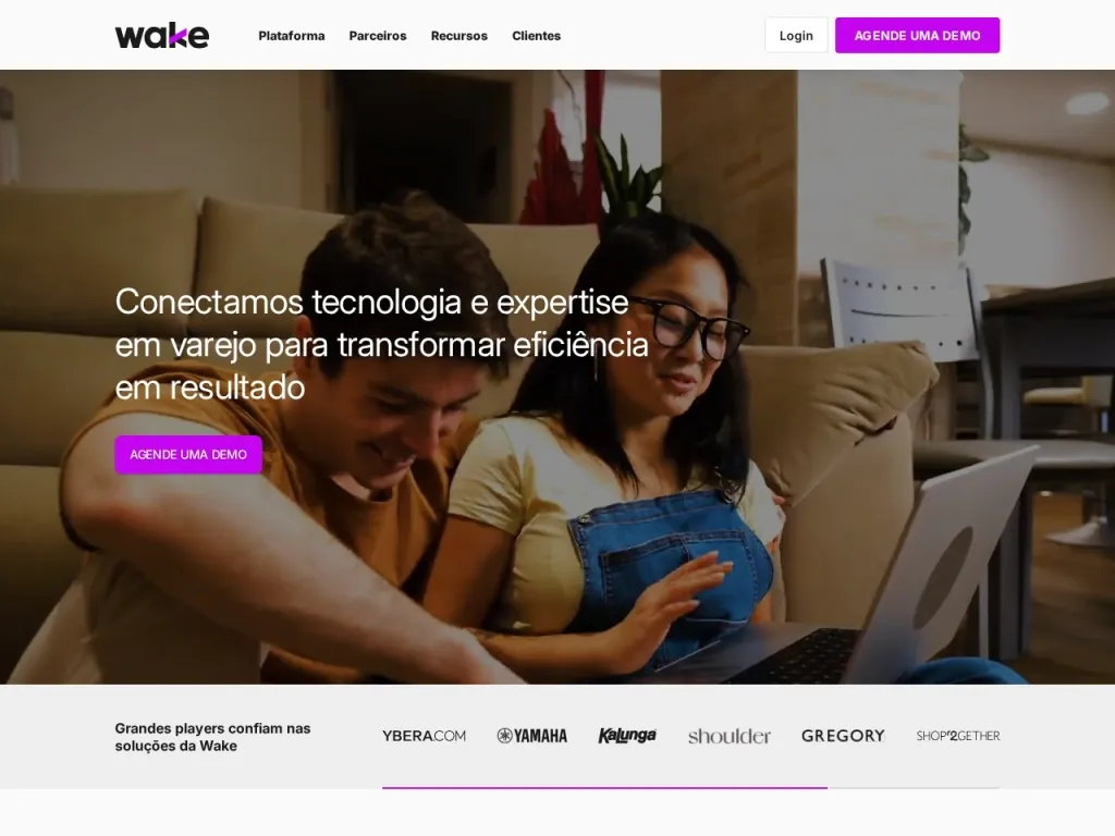 Página inicial do site de FBits