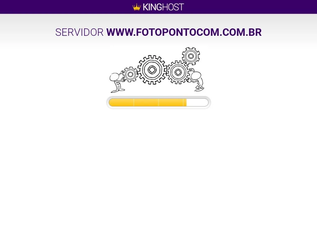 Página inicial do site de Foto.Com
